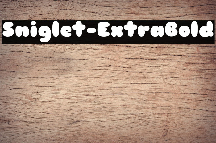 Sniglet-ExtraBold Example 2