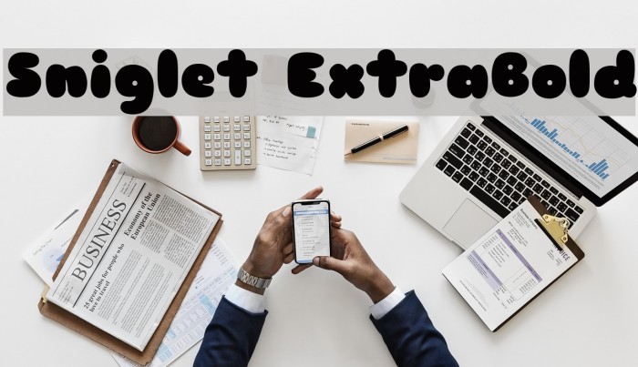 Sniglet ExtraBold Font examples