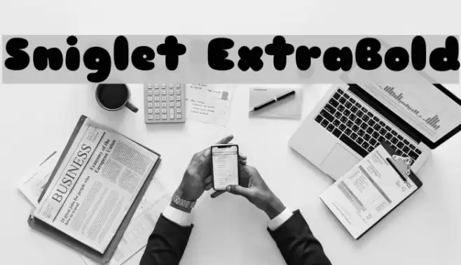 Sniglet ExtraBold Font examples