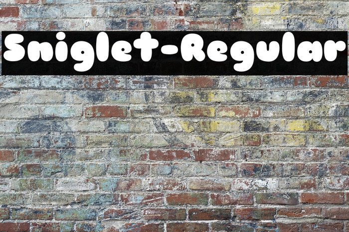 Sniglet-Regular Example 3
