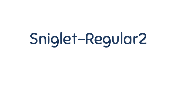 Sniglet-Regular2 Logo