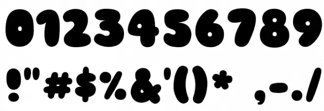 Sniglet Font OTHER CHARS