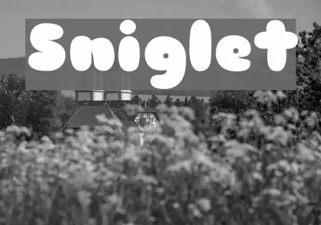 Sniglet Font examples