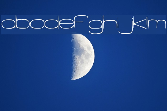Snigset Font examples