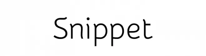 Snippet  baixar fontes gratis