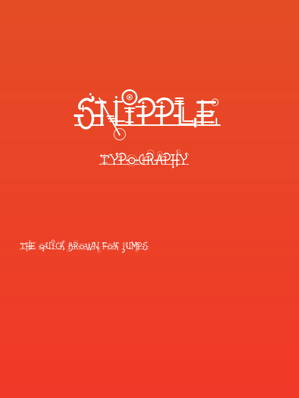 Snipple Poster