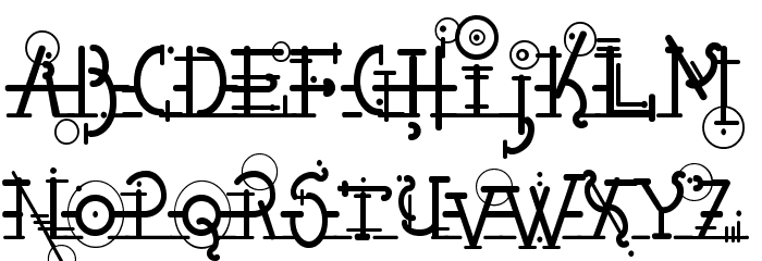 Snipple Font LOWERCASE