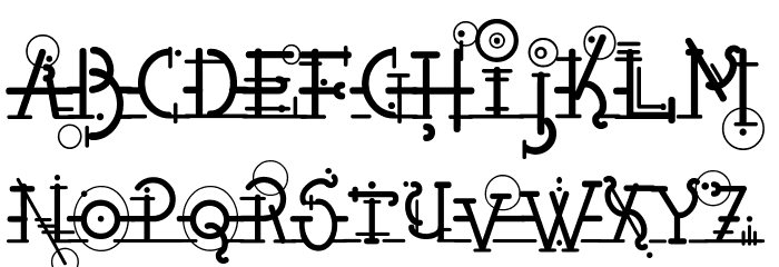 Snippletweak Font LOWERCASE