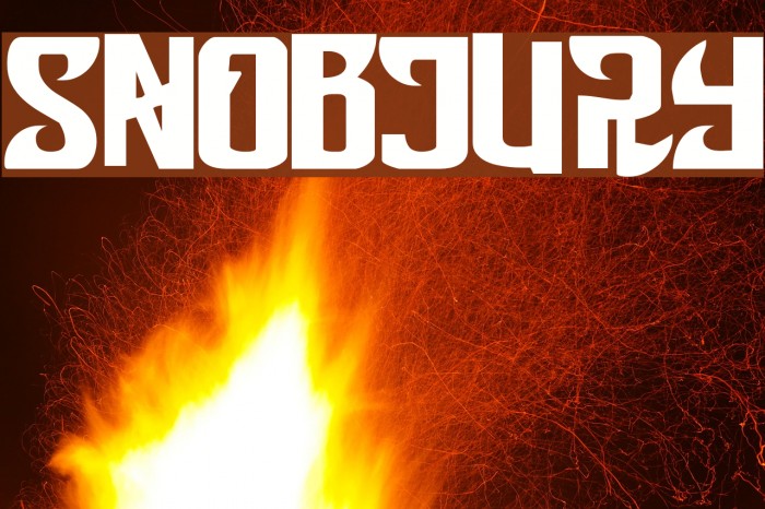Snobjury Font examples