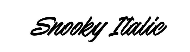 Snooky Italic  font caratteri gratis