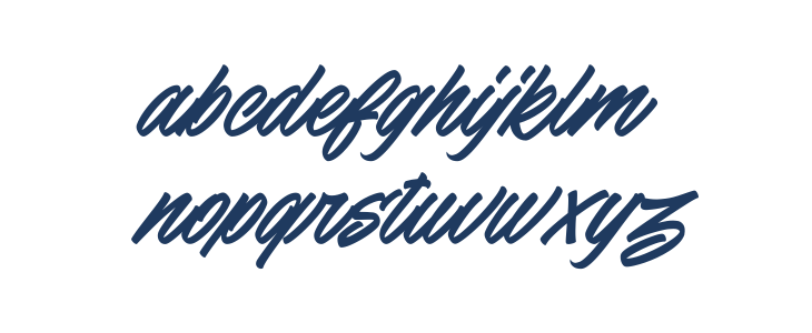 Snooky Italic Lowercase