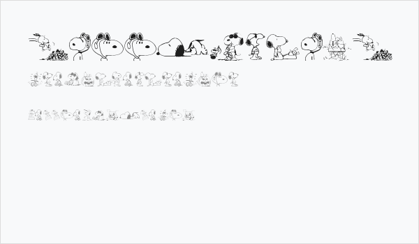 Snoopy Dings Business Card