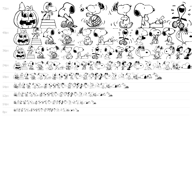 Snoopy Dings Waterfall