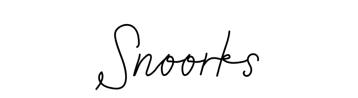 Snoorks  font caratteri gratis