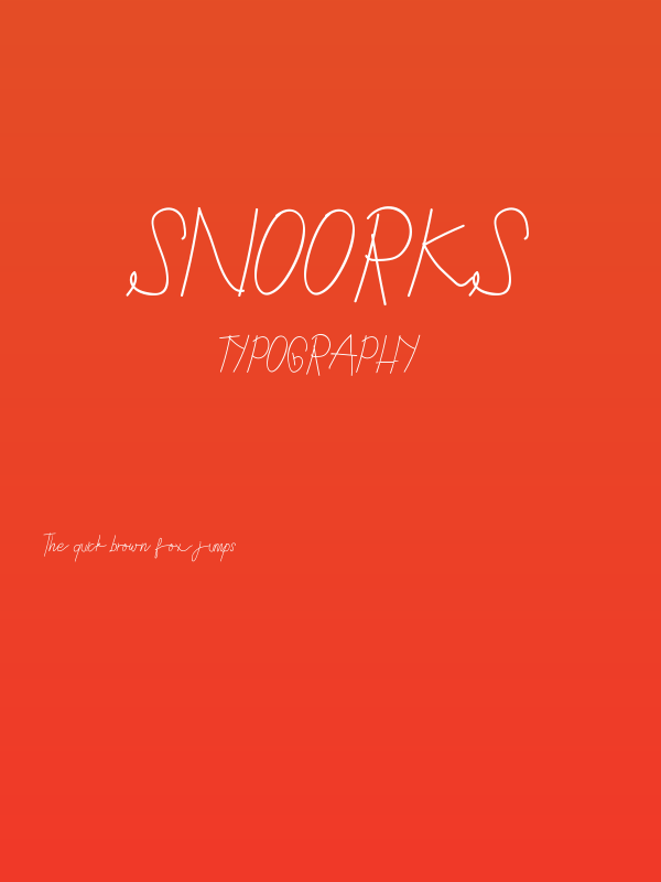 Snoorks Poster
