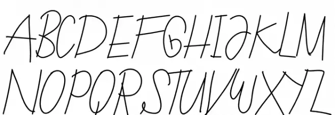 Snoorks Schriftart Groß