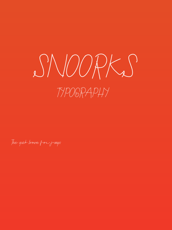Snoorks Poster