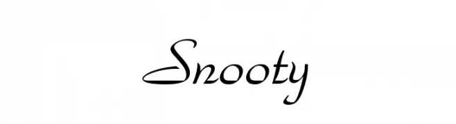 Snooty  नि: शुल्क फ़ॉन्ट्स डाउनलोड
