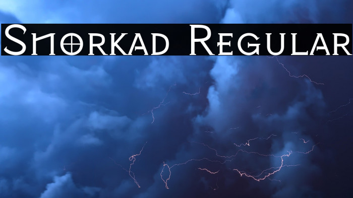 Snorkad Regular Example 2