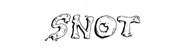 Snot  Fuentes Gratis Descargar