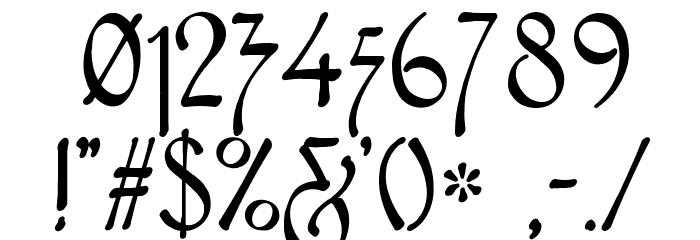 Snotmaster V Font OTHER CHARS