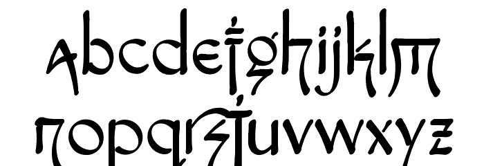 Snotmaster V Font LOWERCASE