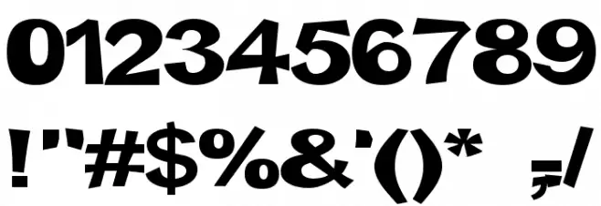 Snott 2000 Bold Schriftart Anderer Schreiben