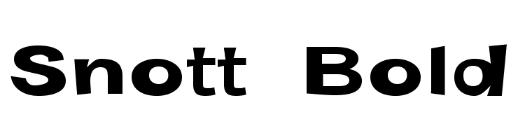 Snott  Bold  Скачать бесплатные шрифты