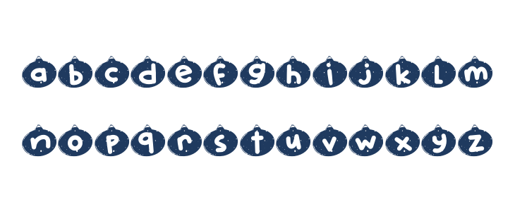 Snow Bells Lowercase