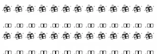 Snow Boom Box フォント 大文字