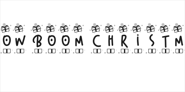 Snow Boom Christmas Logo