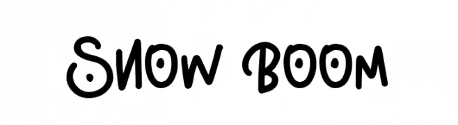 Snow Boom  नि: शुल्क फ़ॉन्ट्स डाउनलोड