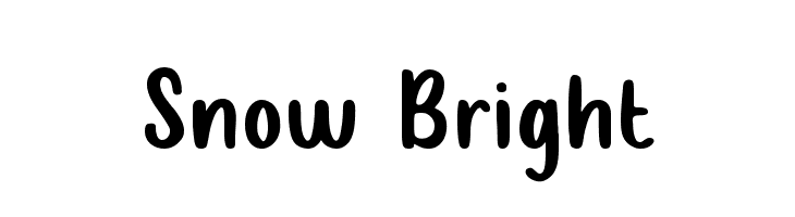 Snow Bright  font caratteri gratis