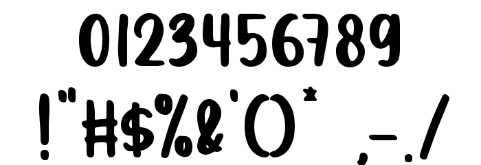 Snow Bright Font OTHER CHARS