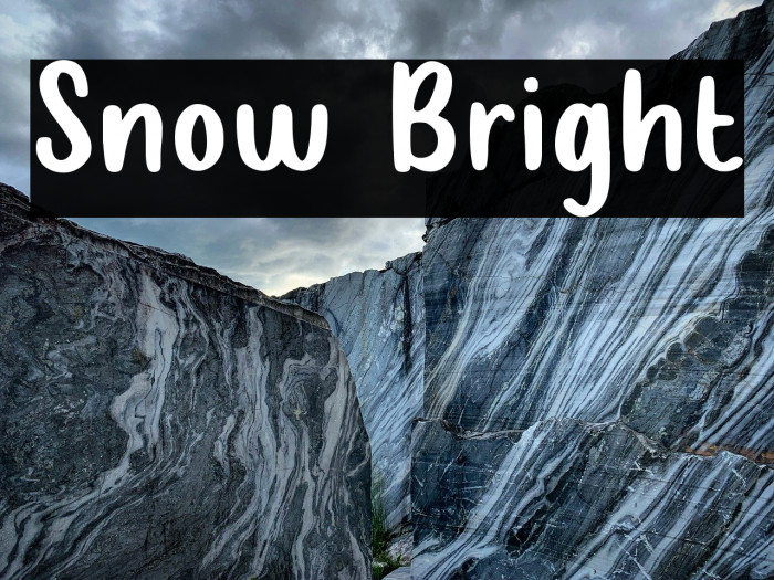 Snow Bright Example 1