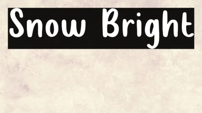 Snow Bright Example 2