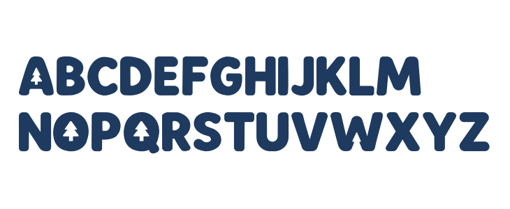 Snow Bubbles PERSONAL USE ONLY! Uppercase