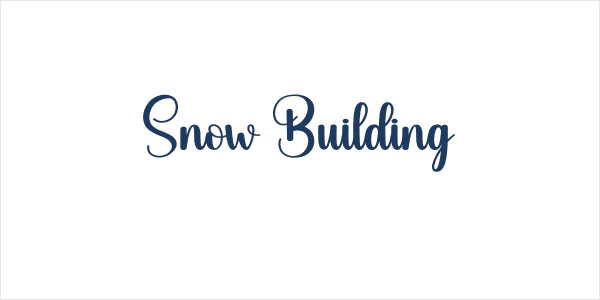 Snow Building Logo