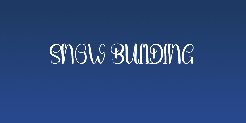 Snow Building Social Header