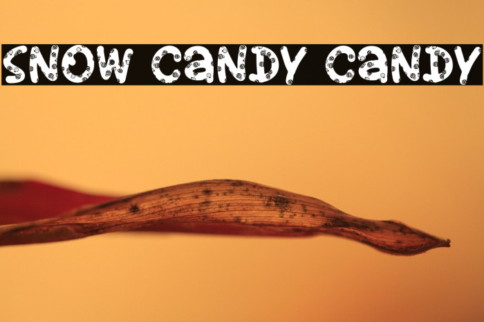 Snow Candy Candy Example 1