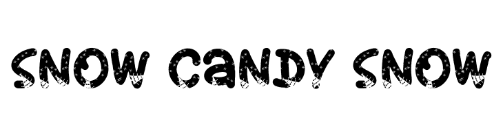 Snow Candy Snow  font caratteri gratis