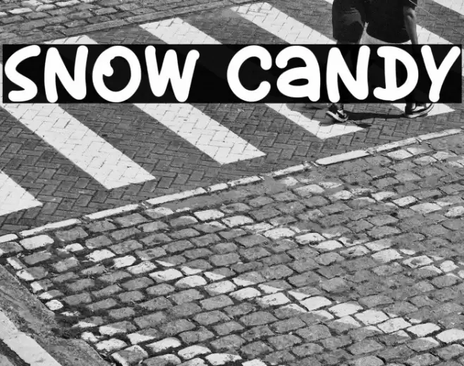 Snow Candy Font examples