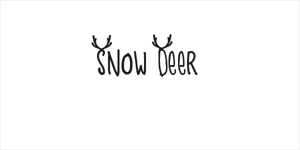 Snow Deer Logo