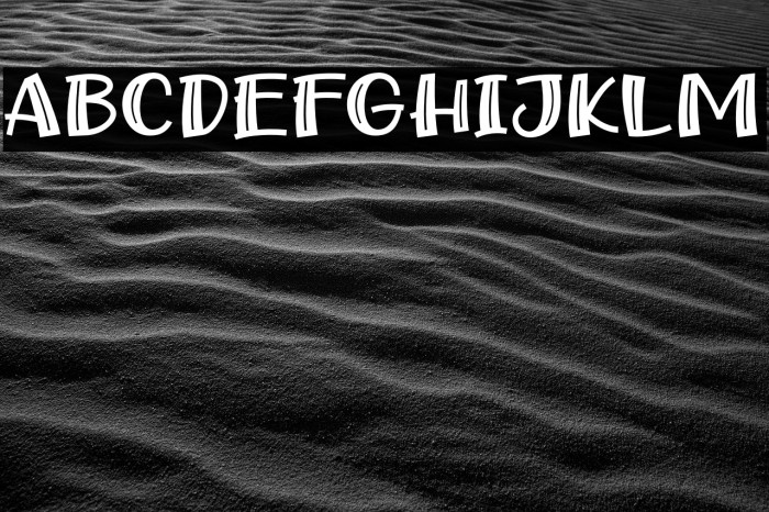 Snow Fairy Font examples