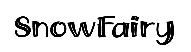 Snow Fairy Font