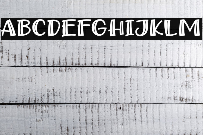 Snow Fairy Font examples