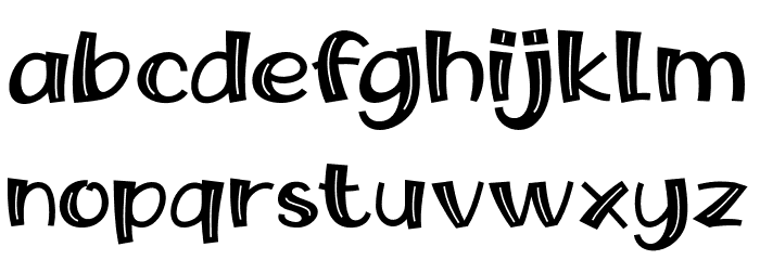 Snow Fairy Font LOWERCASE