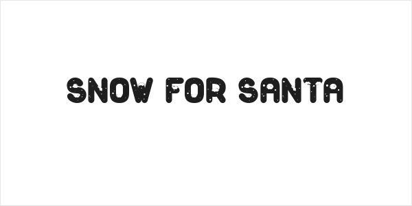 Snow For Santa Logo