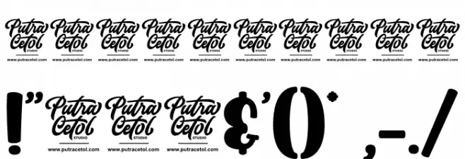 Snow Freeze Font OTHER CHARS