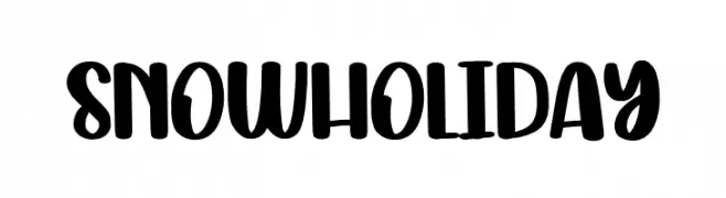 Snow Holiday नि: शुल्क फ़ॉन्ट्स डाउनलोड